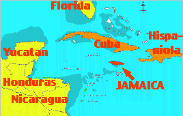 Caribbean With 200m Depths 